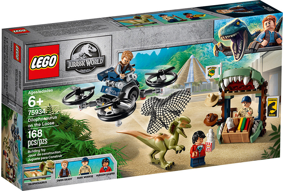 LEGO® Jurassic Park® - Dilophosaurus on the Loose
