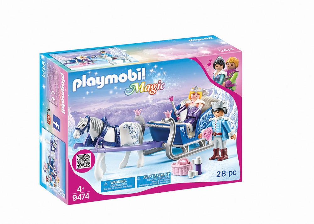 Playmobil Crystal Palace Sleigh with Royal Couple