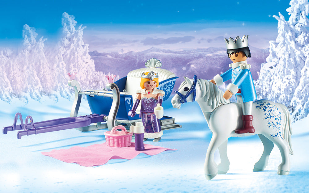 Playmobil Crystal Palace Sleigh with Royal Couple