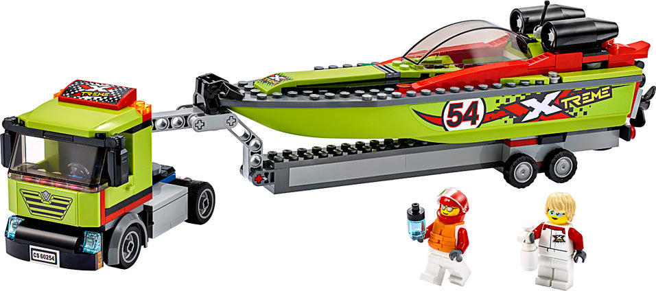 LEGO CITY - Race Boat Transporter