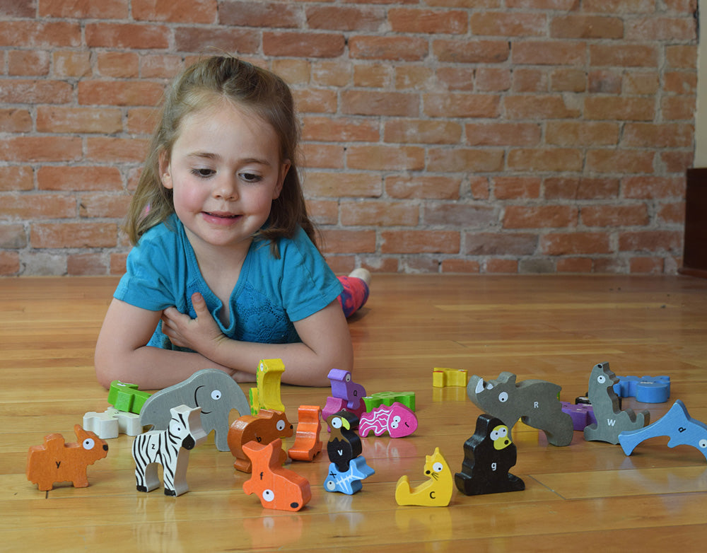 Animal Parade A to Z Puzzle & Playset