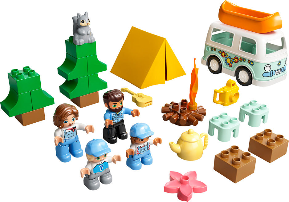 LEGO DUPLO Family Camping Van Adventure