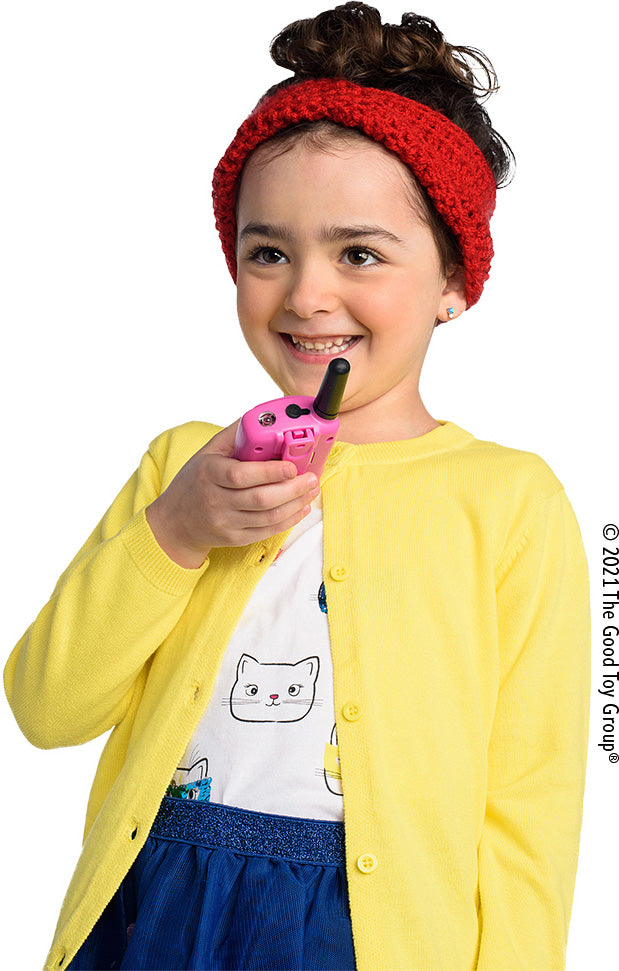 Retevis RT388 2 pcs Kids Walkie Talkies with Flashlight - Pink