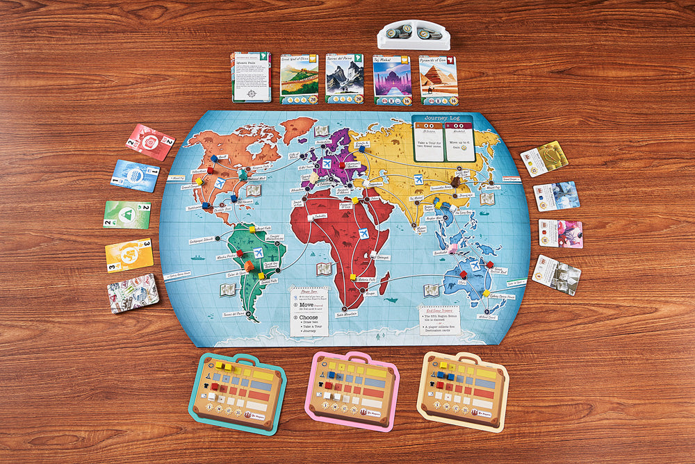 Trekking The World Board Game