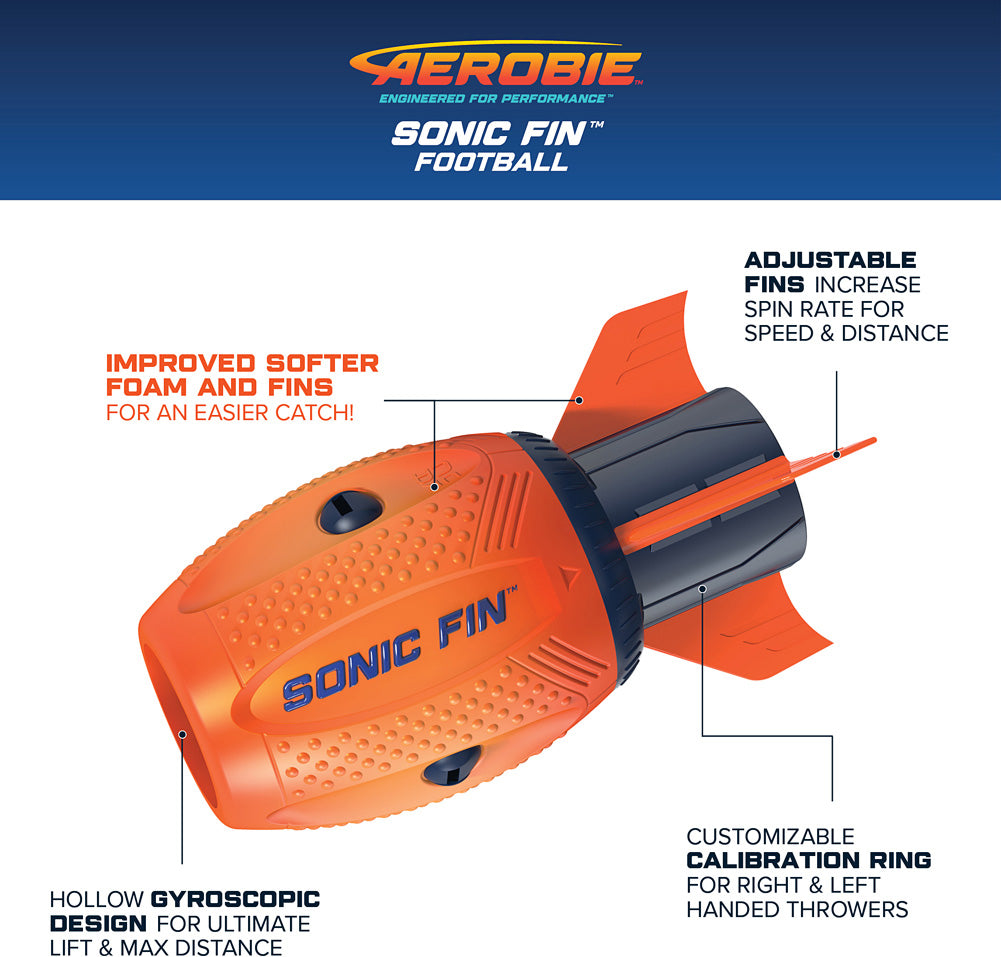 Aerobie Sonic Fin Football