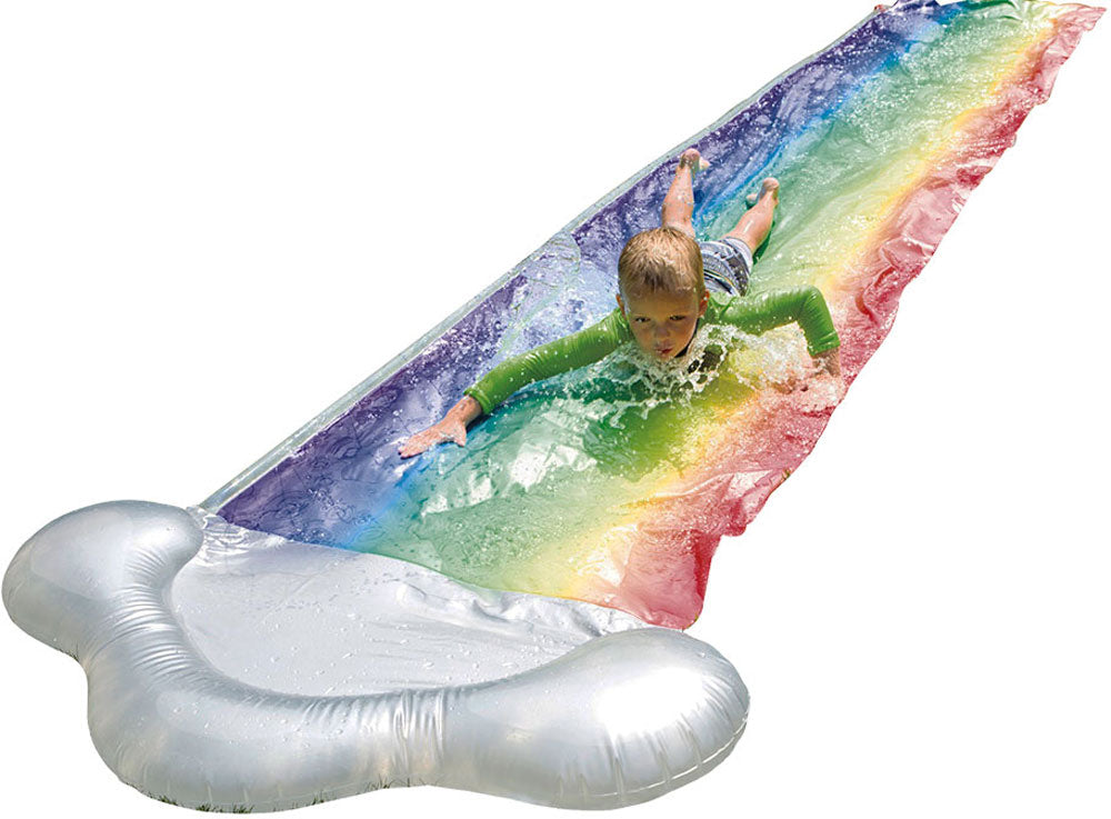 Dash n' Splash Rainbow Water Slide