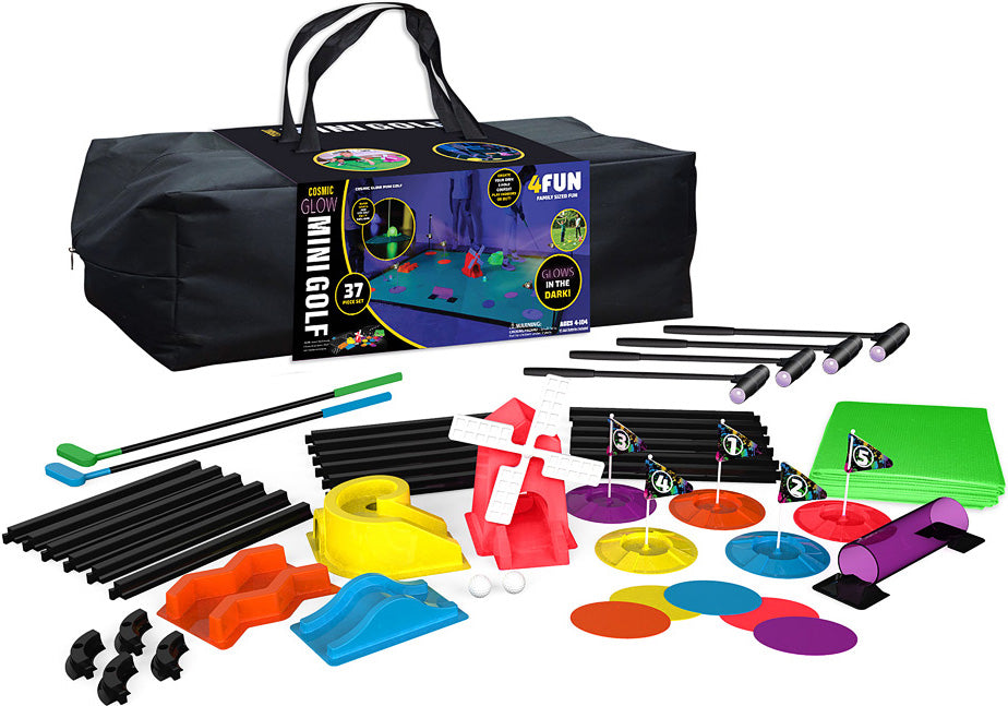 4FUN Deluxe Cosmic Glow Mini Golf