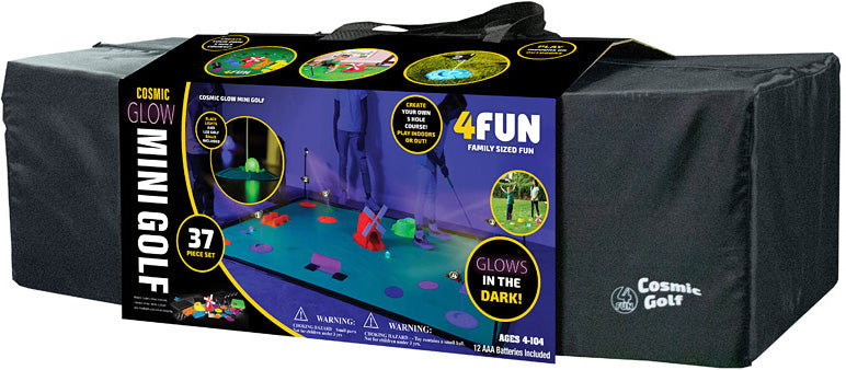 4FUN Deluxe Cosmic Glow Mini Golf