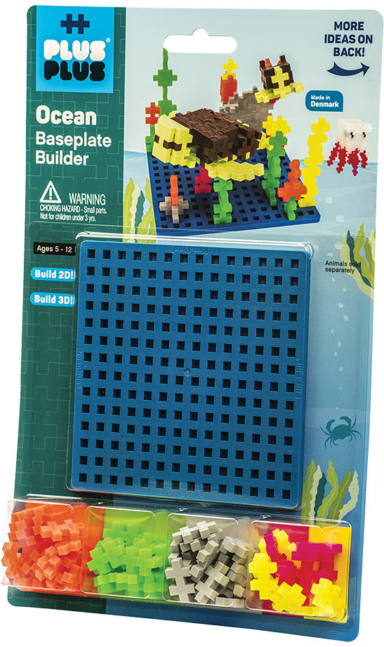 Plus-Plus Ocean Baseplate Builder