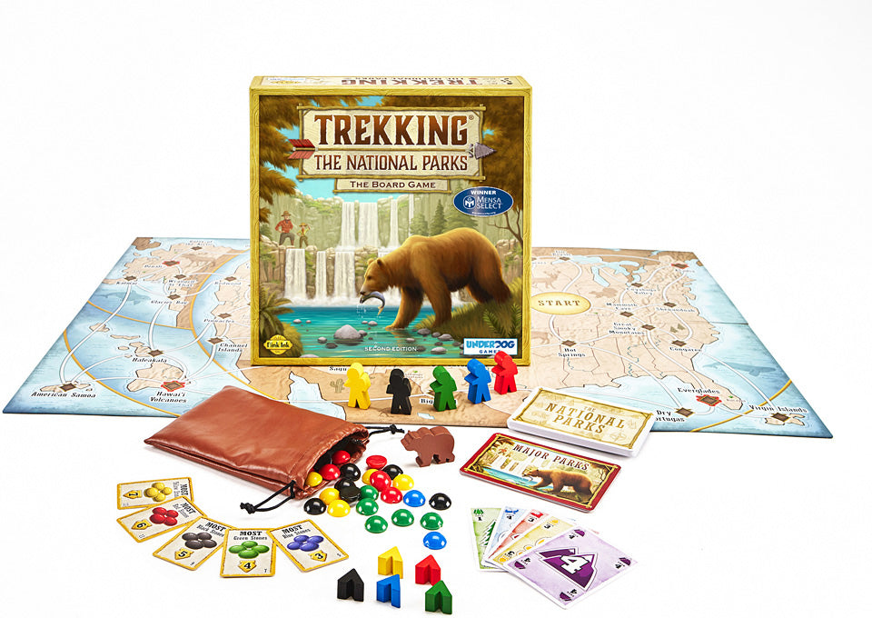 Trekking The National Parks Board Game