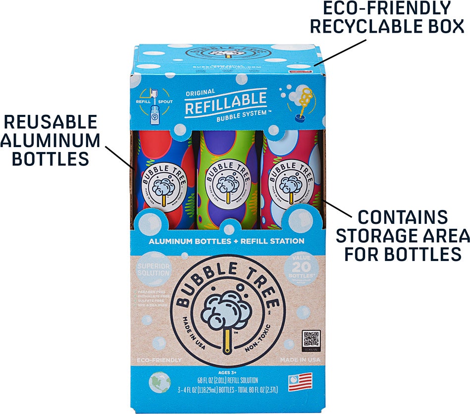 Original Refillable Bubble System - 2 Liter Refill System