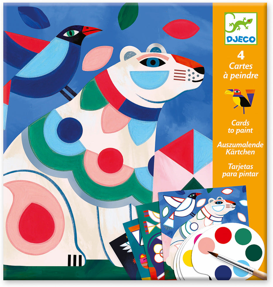 Summer Kidtivity: Fanciful Watercolor Prints