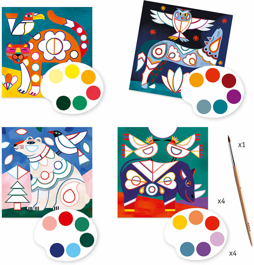 Summer Kidtivity: Fanciful Watercolor Prints