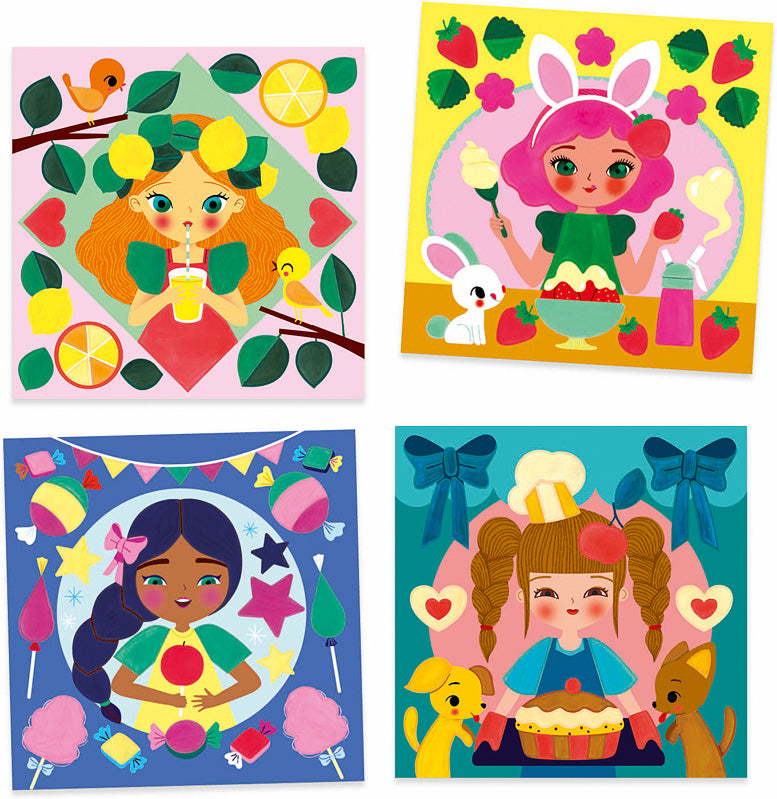 Summer Kidtivity: Fanciful Watercolor Prints