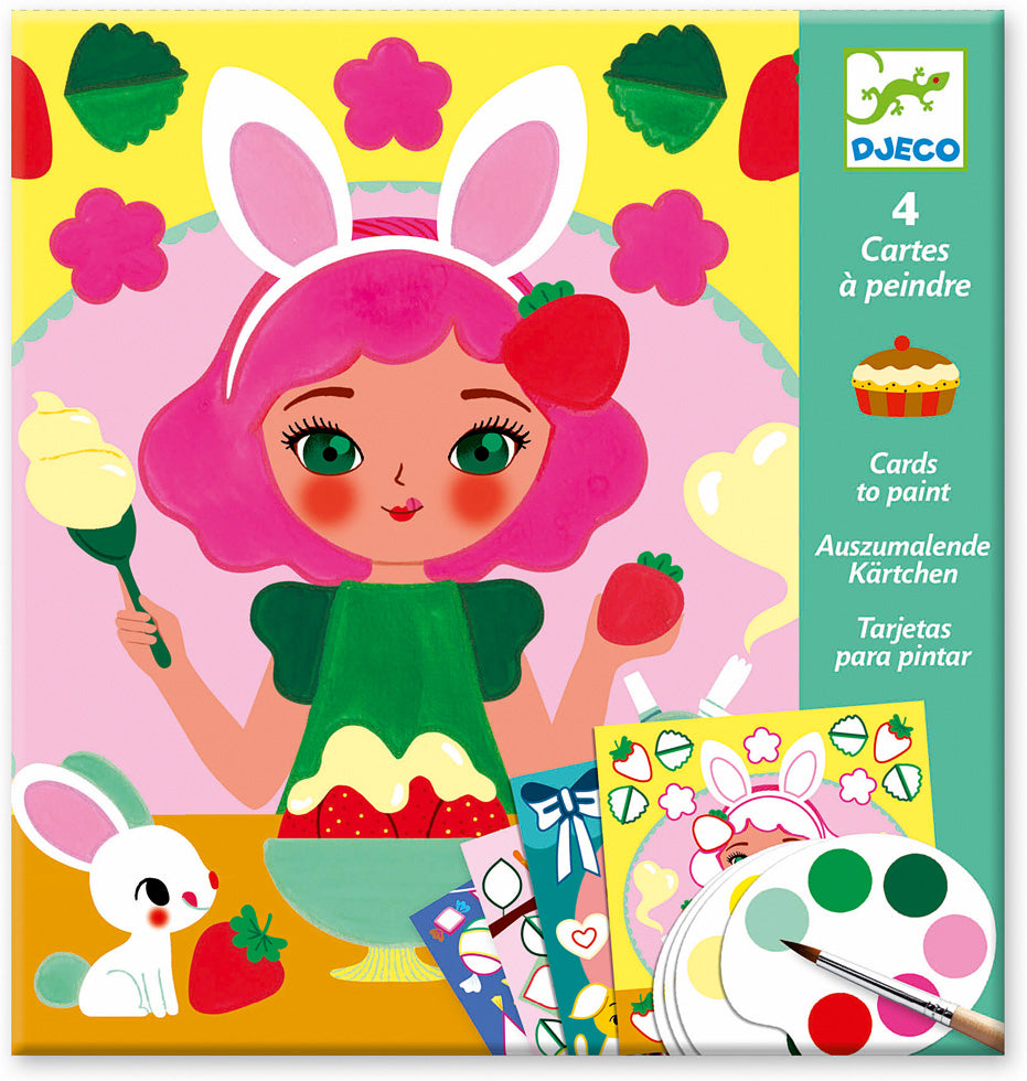 Summer Kidtivity: Fanciful Watercolor Prints