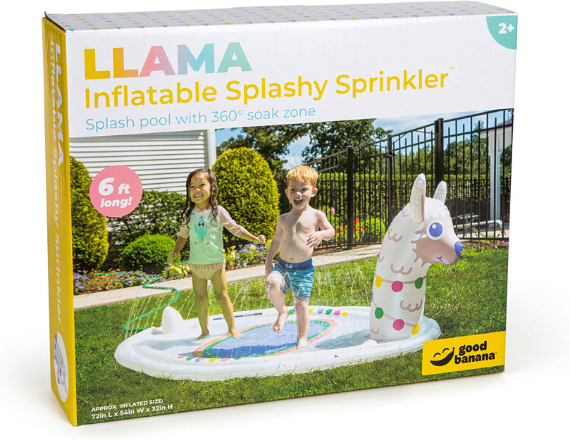 Inflatable Splashy Sprinkler - Llama