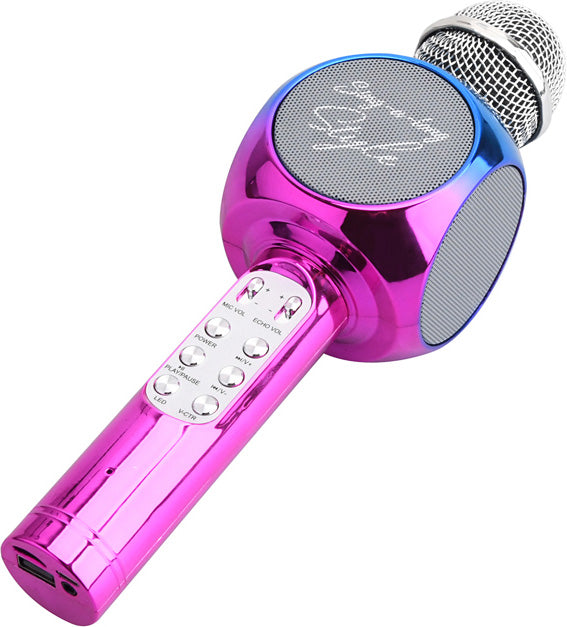 Sing-along PRO Bluetooth Karaoke Microphone - Metallic Electroplate