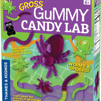 Gross Gummy Candy Lab: Worms and Spiders