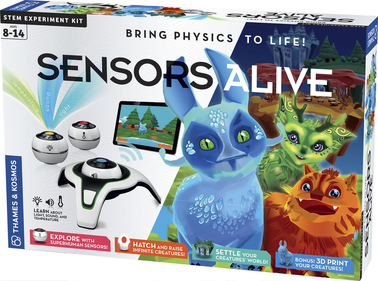 Sensors Alive: Bring Physics to Life