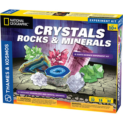Crystals, Rocks & Minerals
