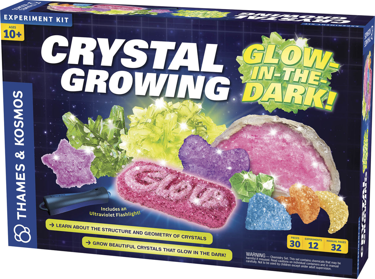 Crystal Growing: Glow-in-the-Dark