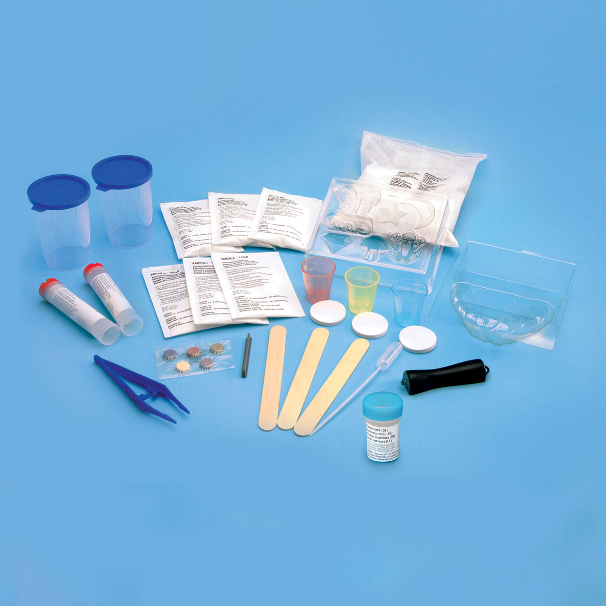 Crystal Growing: Glow-in-the-Dark