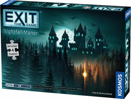 EXIT: Nightfall Manor (Includes 4 Puzzles)