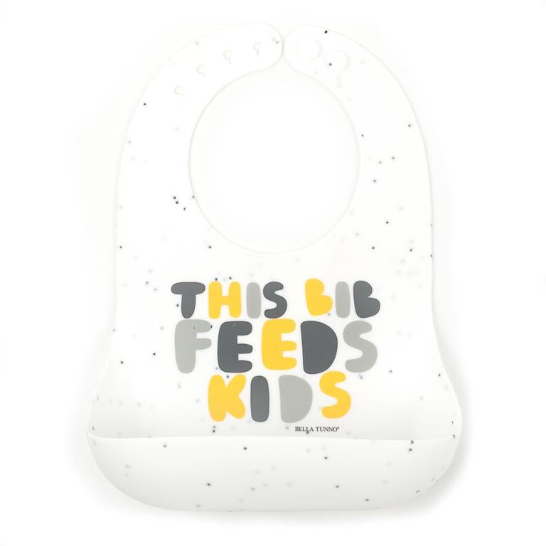 This Bib Feeds Kids - Neutral