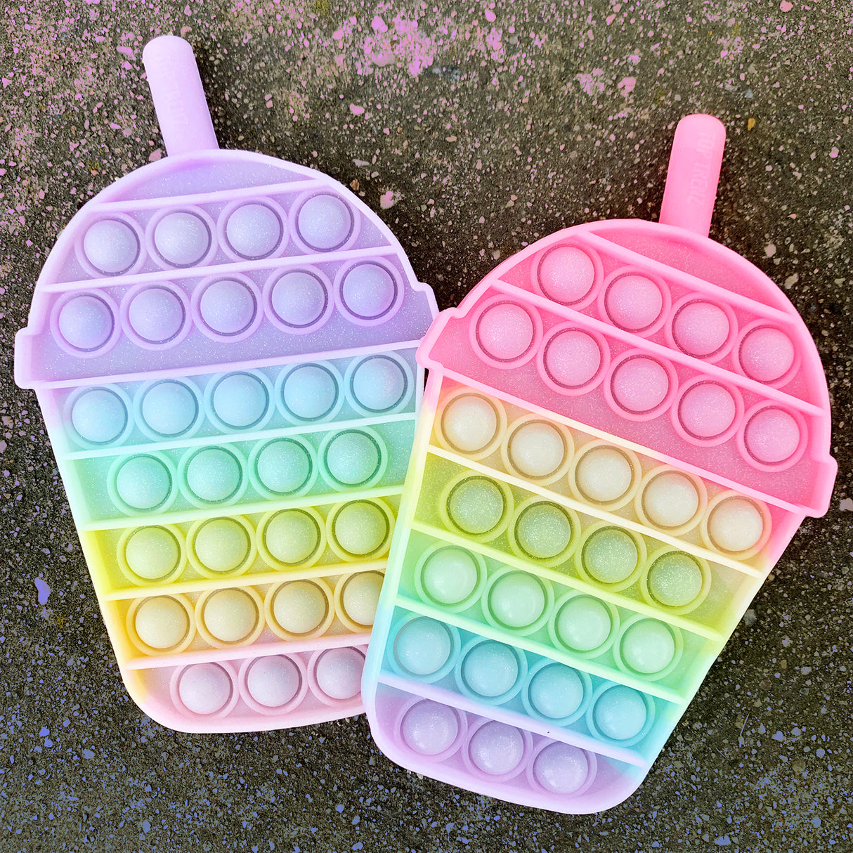 OMG Pop Fidgety - Glitter Frap (assorted - sold individually)