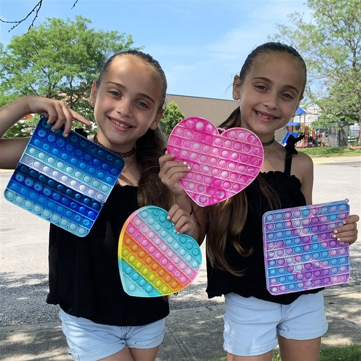 OMG Pop Fidgety - XXL Square (assorted - sold individually)