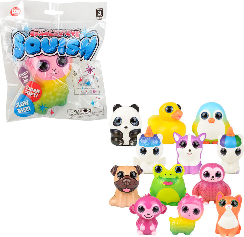 Mini Sparkle Eye Squish 3.5"