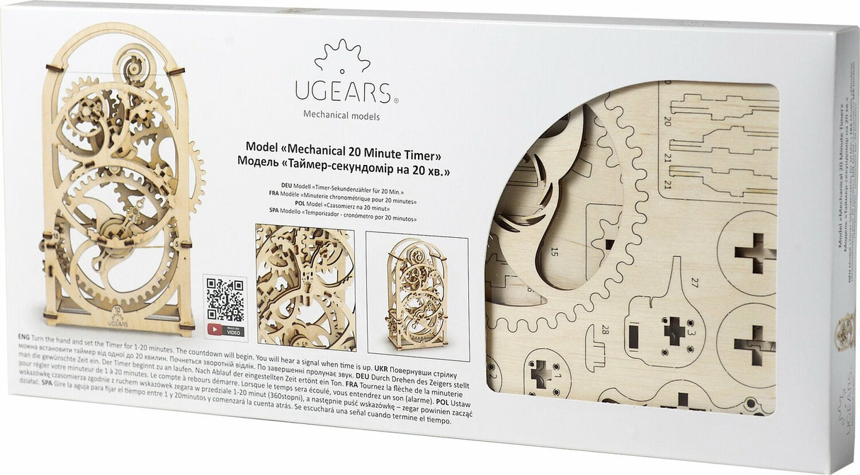 Ugears 20 Minutes Timer