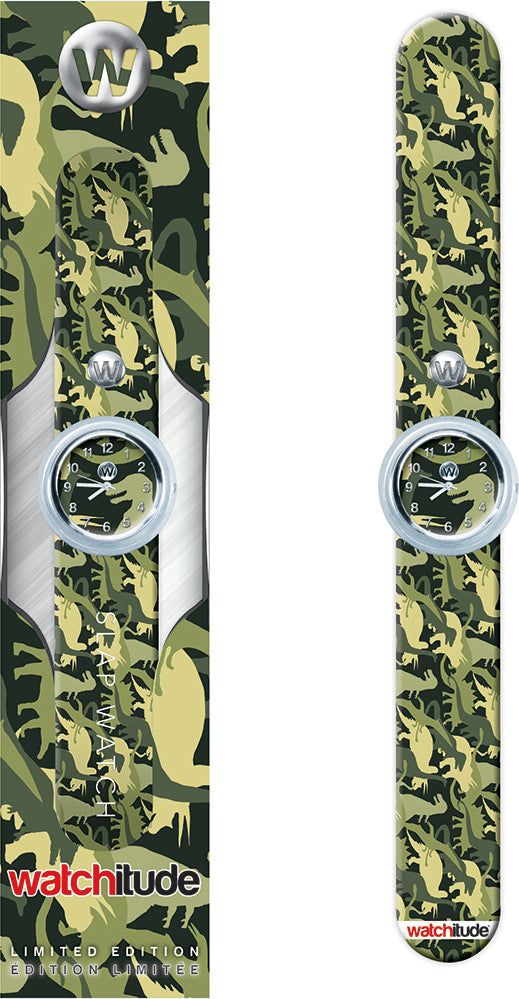 Dino Camo - Watchitude Slap Watch