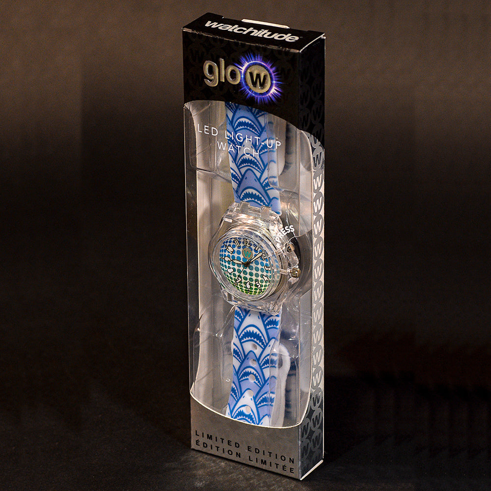 Shark Frenzy - Light Up Watch - Watchitude Glow