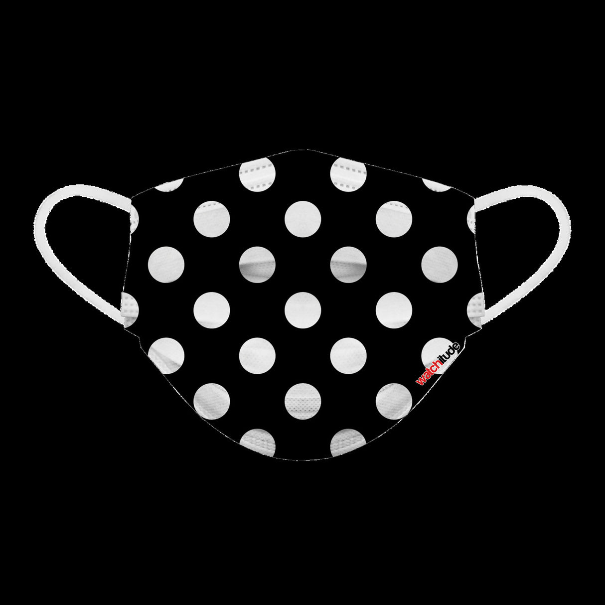 6 Pack Adult Masks - Pink Ribbon + Polka Dots