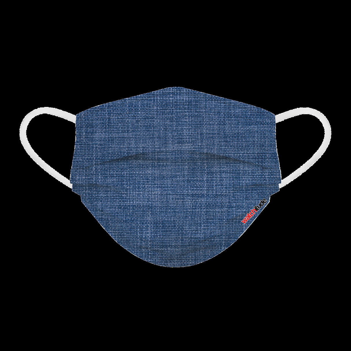 6 Pack Adult Masks - Burlap +  Blue Linen