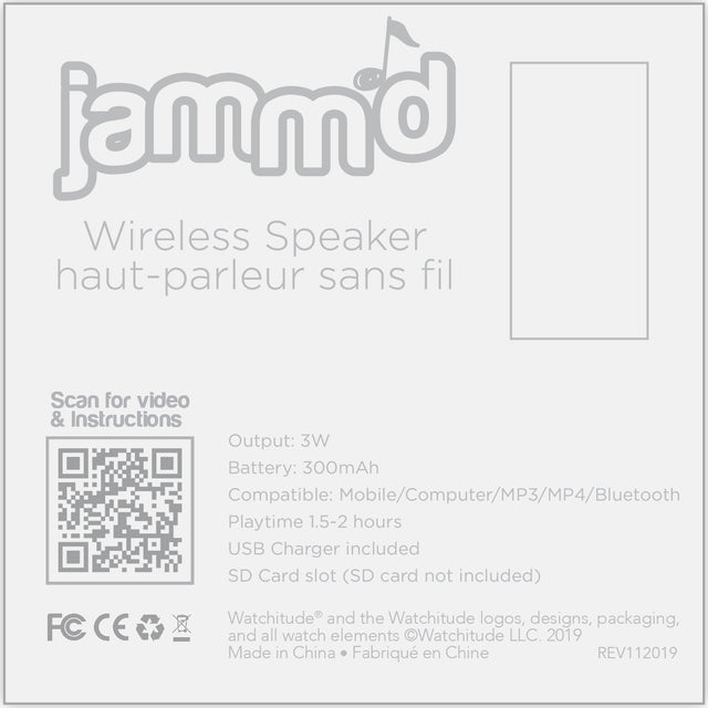 Butterfly - Jamm'D By Watchitude - Bluetooth Speaker
