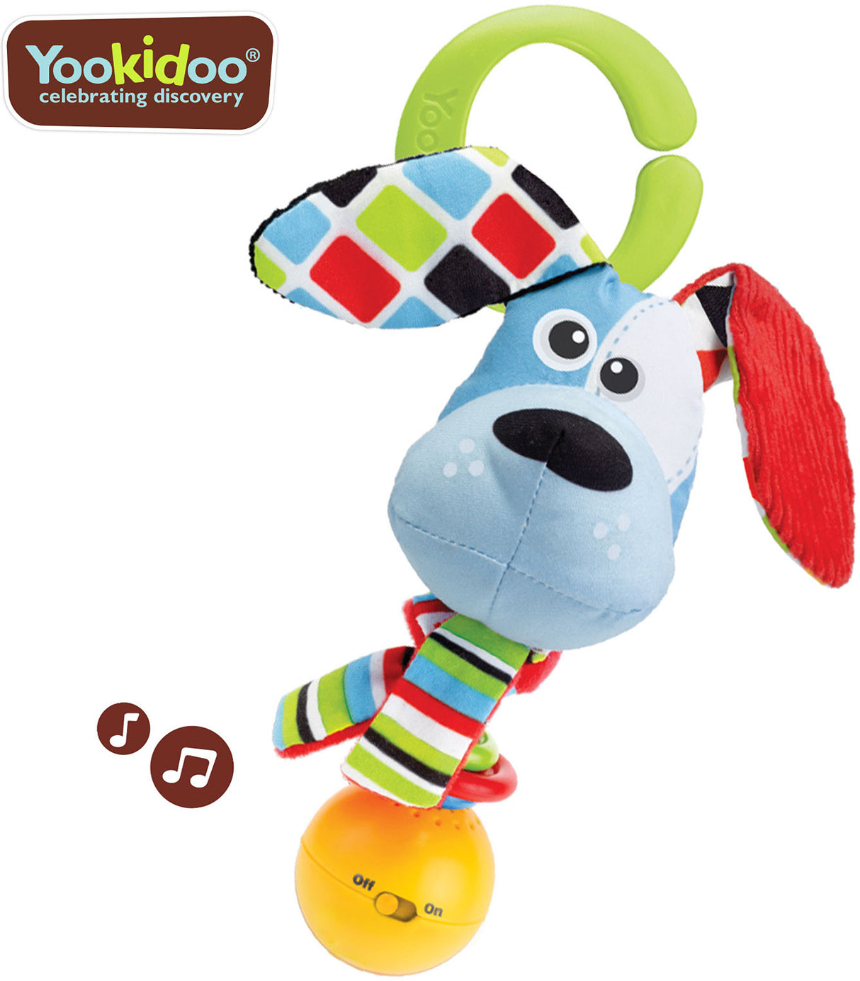 Dog 'Shake me' Rattle