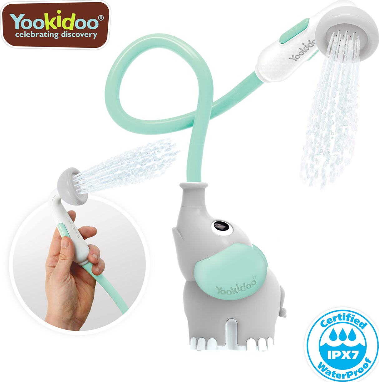 Elephant Baby Shower - Turquoi