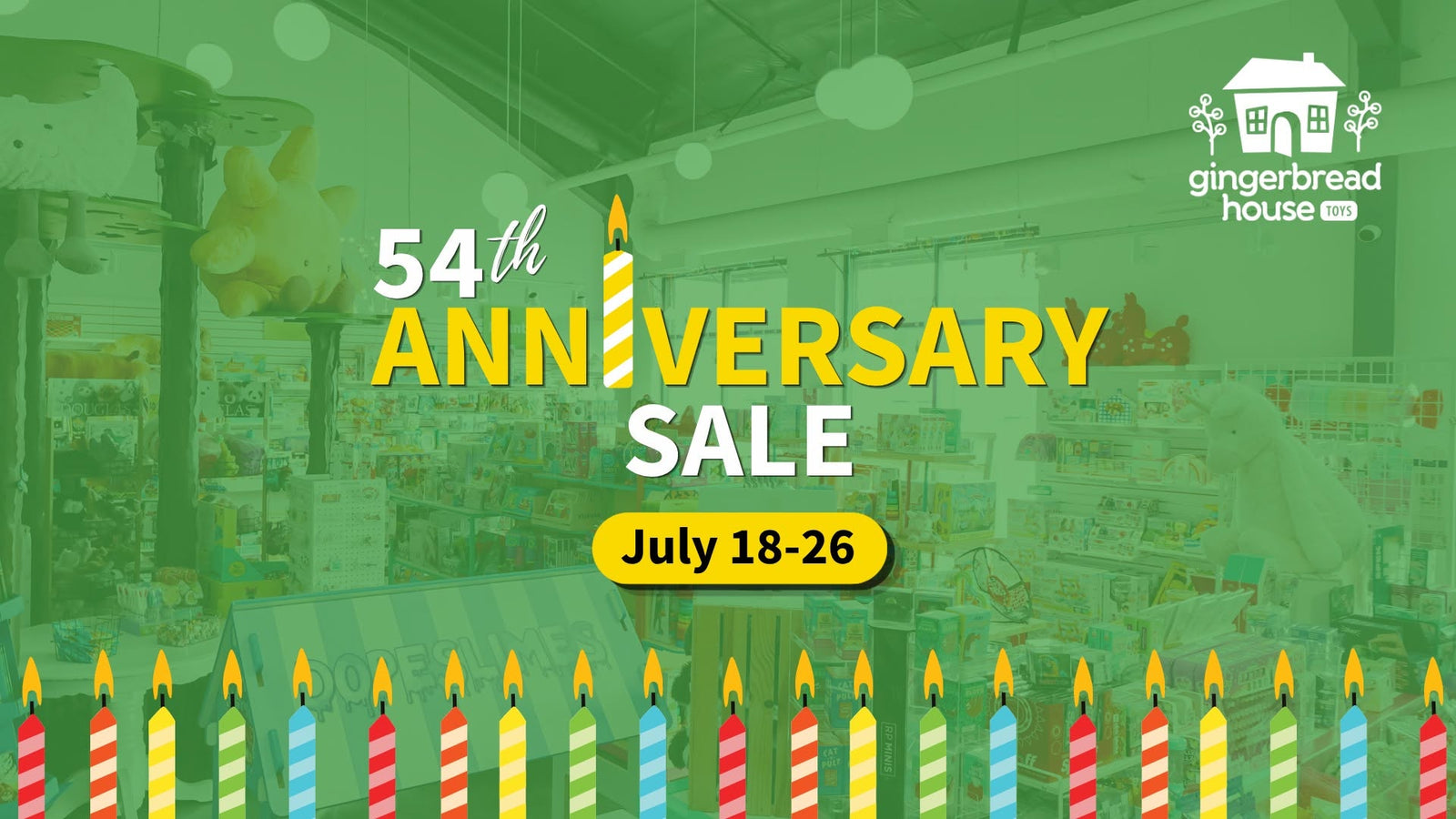 54th Anniversary Sale!
