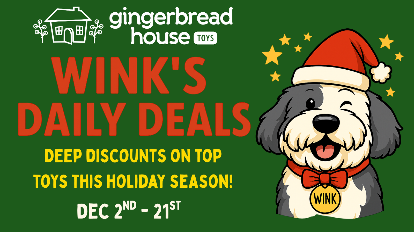 Wink's Daily Deals 2025!