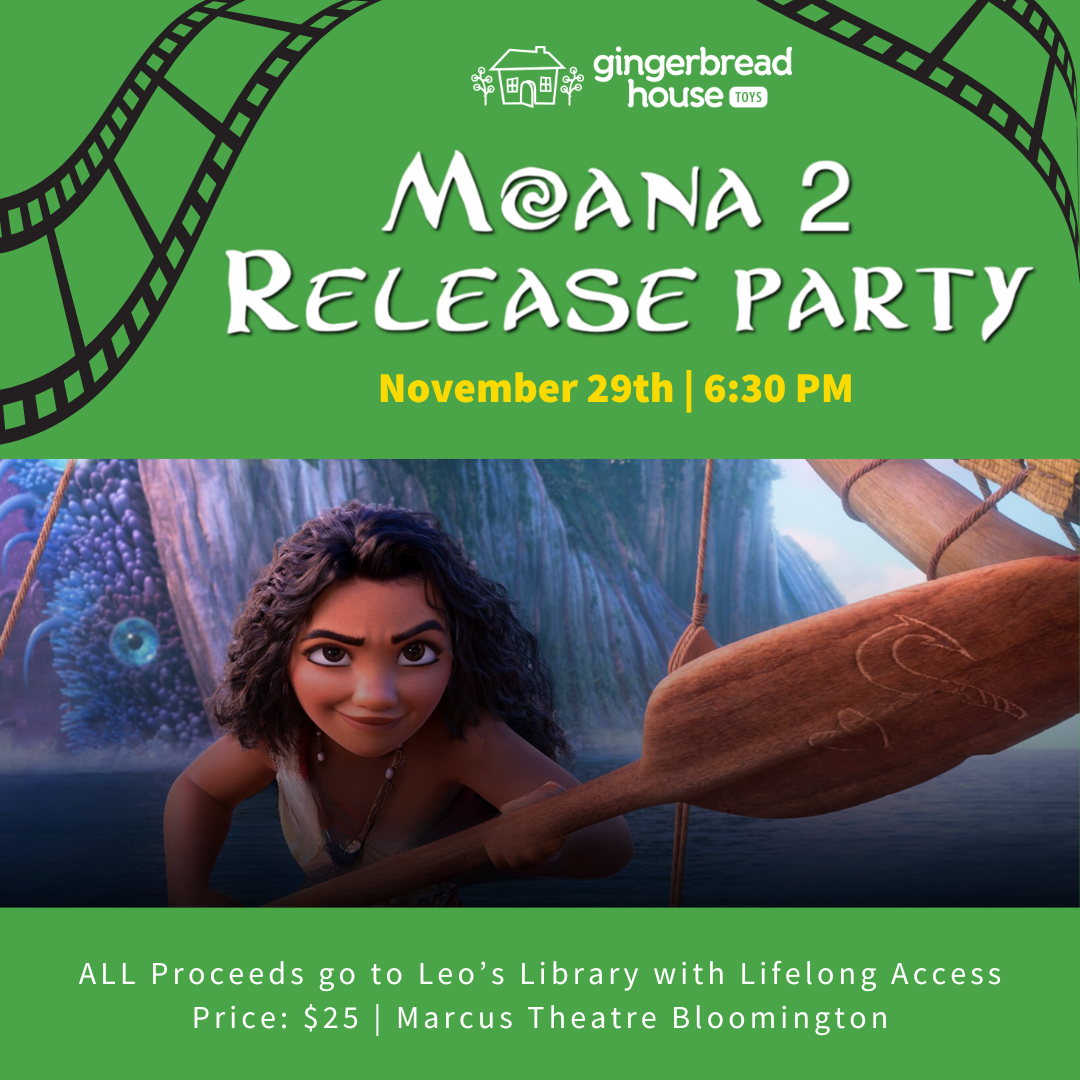 Moana 2 Release Party – Support Leo’s Library