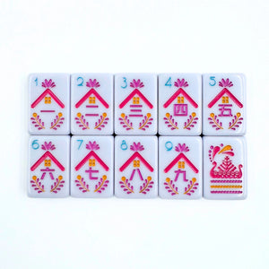 The Scandinavian Folk Art Series | Mahjong with Nordic Style