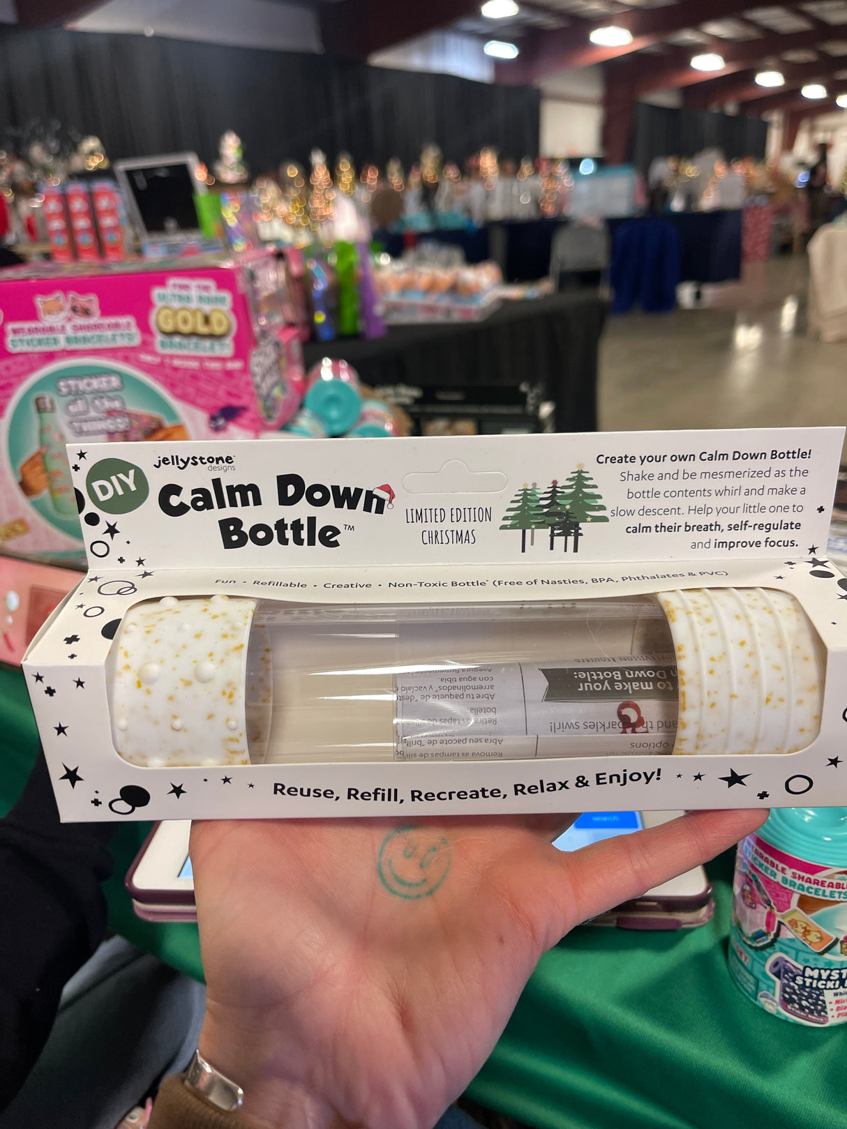 DIY Calm Down Bottle Xmas