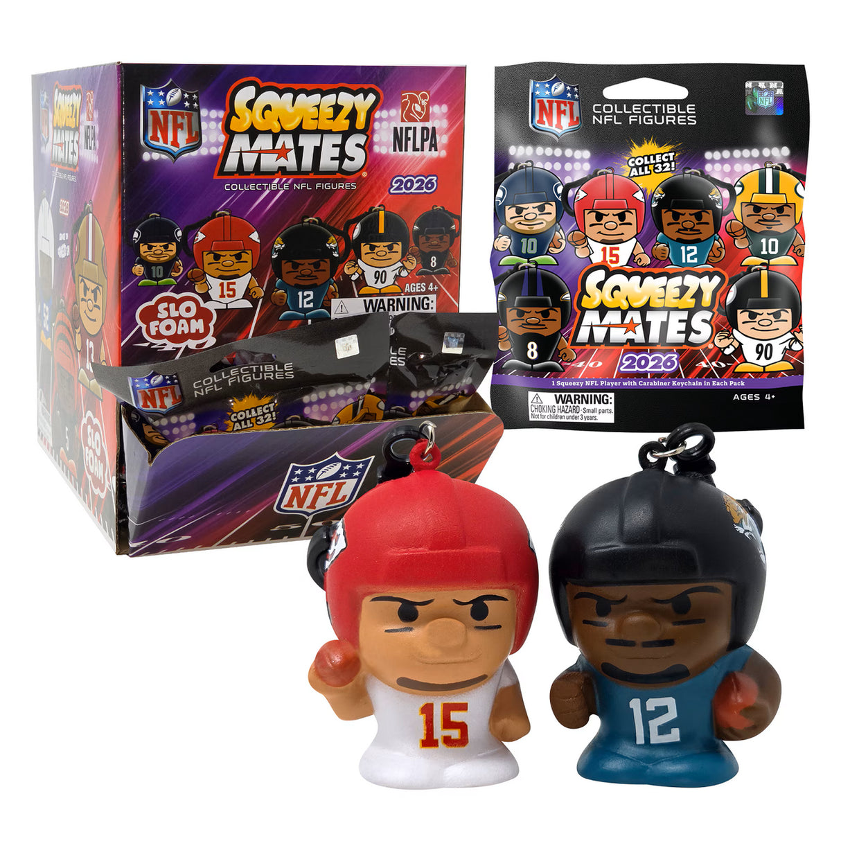 Nfl Squeezymates 2026 1 pack