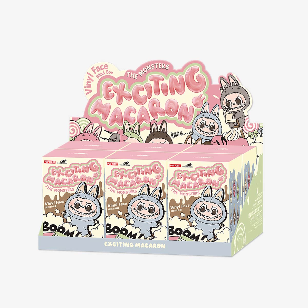 Labubu “Exciting Macaron” Series – Dessert-Inspired Blind Box