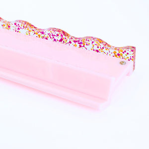 Mahjong Rack Pusher Add On-Magnetic Confetti Pink