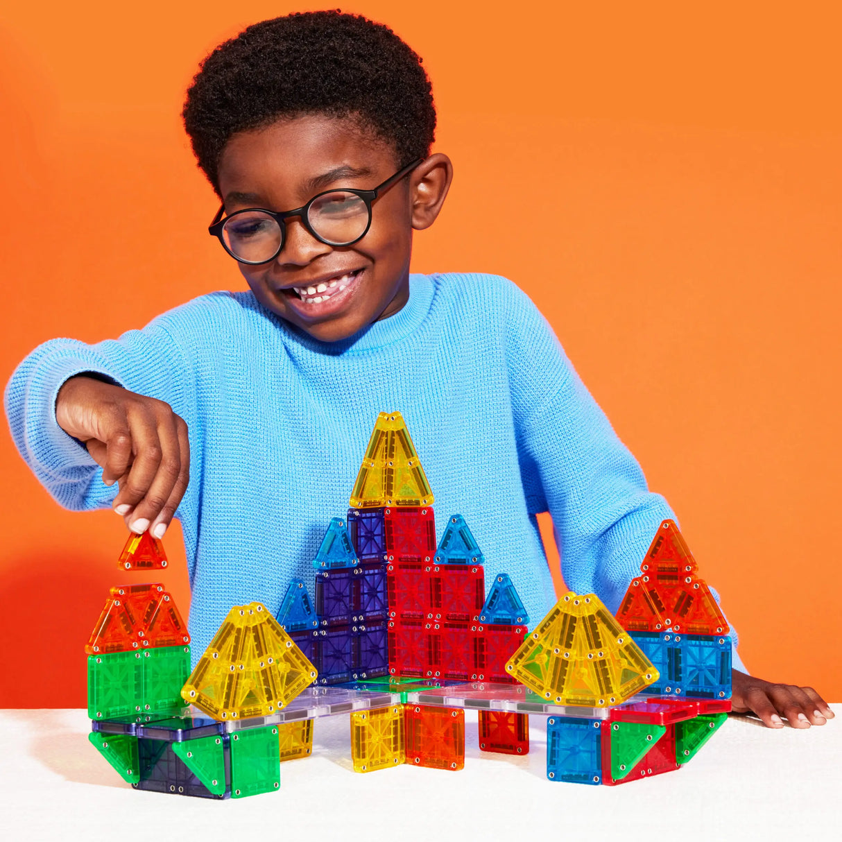 MAGNA-TILES® microMAGS 70 Piece Deluxe Set