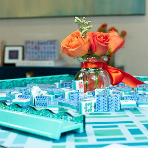 Mahjong Mat | Brightside | 33" X 33"
