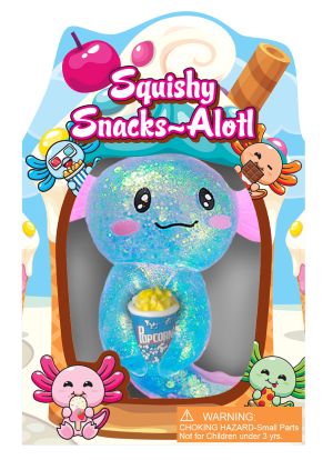 Zorbitz Squishy Snacks-Alotl